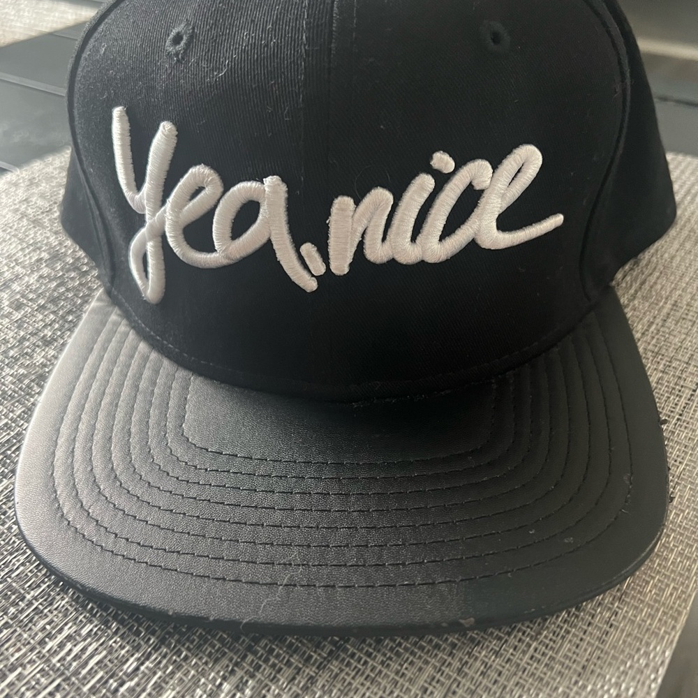 Black Men's Cap